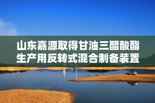 山东嘉源取得甘油三醋酸酯生产用反转式混合制备装置专利，提高原料对流性