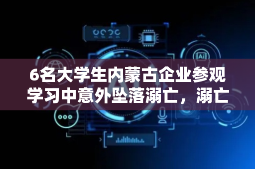 6名大学生内蒙古企业参观学习中意外坠落溺亡，溺亡者同学：浮选槽内有矿浆，掉入后动弹不得，中金黄金致歉：已前往现场组织处理