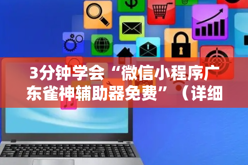 3分钟学会“微信小程序广东雀神辅助器免费”（详细透视教程）-哔哩哔哩