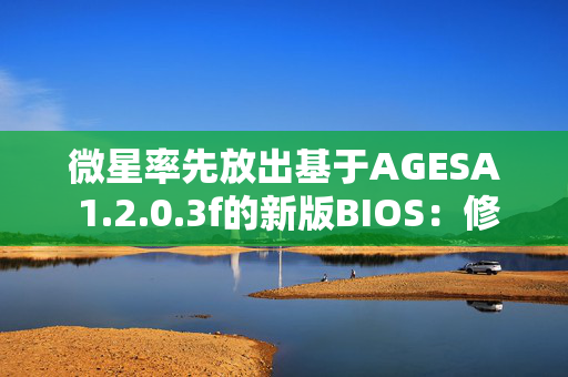 微星率先放出基于AGESA 1.2.0.3f的新版BIOS：修复安全问题，或支持新CPU