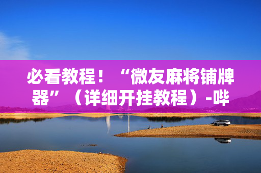 必看教程！“微友麻将铺牌器”（详细开挂教程）-哔哩哔哩