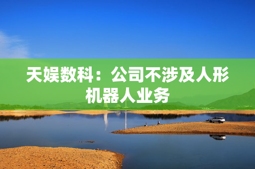 天娱数科：公司不涉及人形机器人业务