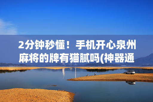 2分钟秒懂！手机开心泉州麻将的牌有猫腻吗(神器通用版)