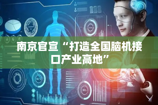 南京官宣“打造全国脑机接口产业高地”