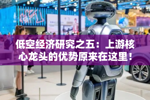 低空经济研究之五：上游核心龙头的优势原来在这里！