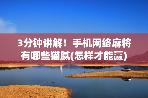 3分钟讲解！手机网络麻将有哪些猫腻(怎样才能赢)