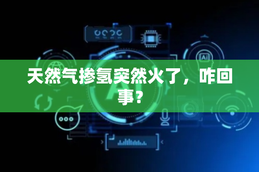 天然气掺氢突然火了，咋回事？