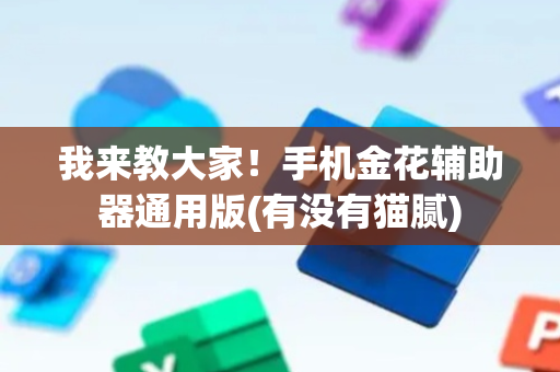我来教大家！手机金花辅助器通用版(有没有猫腻)