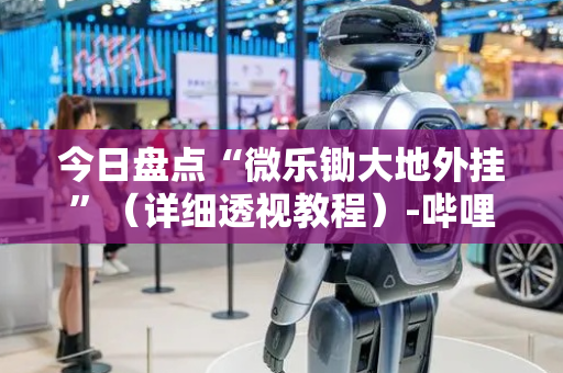 今日盘点“微乐锄大地外挂”（详细透视教程）-哔哩哔哩