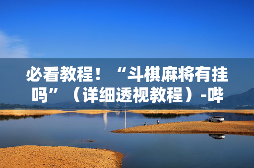 必看教程！“斗棋麻将有挂吗”（详细透视教程）-哔哩哔哩