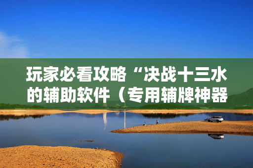 玩家必看攻略“决战十三水的辅助软件（专用辅牌神器免安装）
