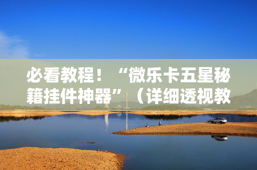 必看教程！“微乐卡五星秘籍挂件神器”（详细透视教程）-哔哩哔哩