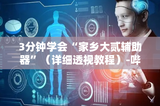 3分钟学会“家乡大贰辅助器”（详细透视教程）-哔哩哔哩