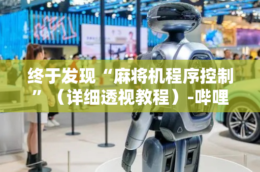 终于发现“麻将机程序控制”（详细透视教程）-哔哩哔哩