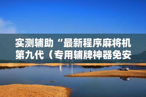 实测辅助“最新程序麻将机第九代（专用辅牌神器免安装）