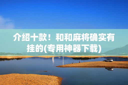 介绍十款！和和麻将确实有挂的(专用神器下载)