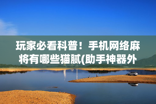 玩家必看科普！手机网络麻将有哪些猫腻(助手神器外辅工具)