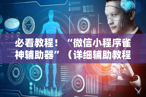 必看教程！“微信小程序雀神辅助器”（详细辅助教程）-哔哩哔哩