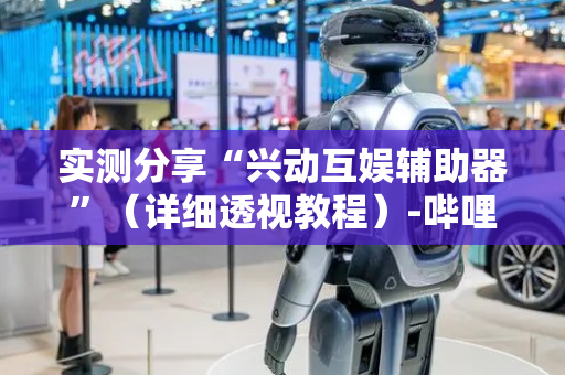 实测分享“兴动互娱辅助器”（详细透视教程）-哔哩哔哩