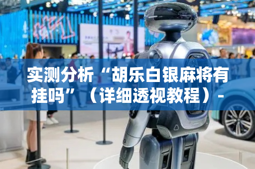 实测分析“胡乐白银麻将有挂吗”（详细透视教程）-哔哩哔哩