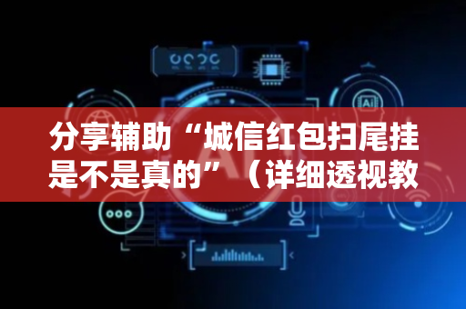 分享辅助“城信红包扫尾挂是不是真的”（详细透视教程）-哔哩哔哩