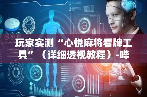 玩家实测“心悦麻将看牌工具”（详细透视教程）-哔哩哔哩