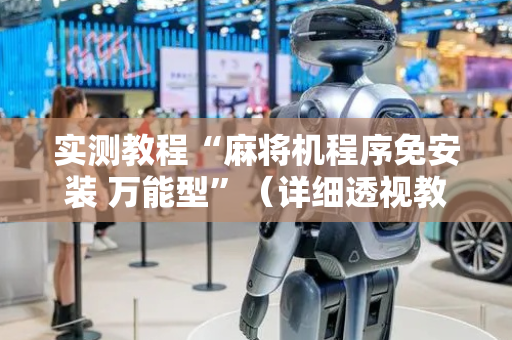 实测教程“麻将机程序免安装 万能型”（详细透视教程）-哔哩哔哩