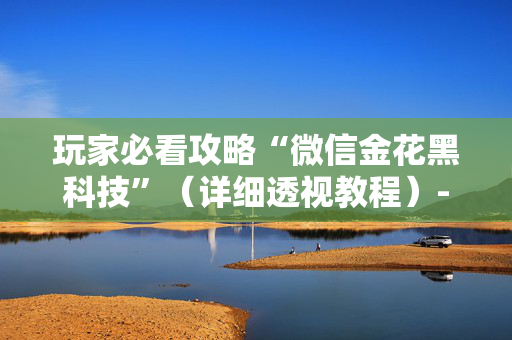 玩家必看攻略“微信金花黑科技”（详细透视教程）-哔哩哔哩