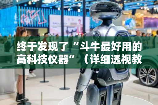 终于发现了“斗牛最好用的高科技仪器”（详细透视教程）-哔哩哔哩