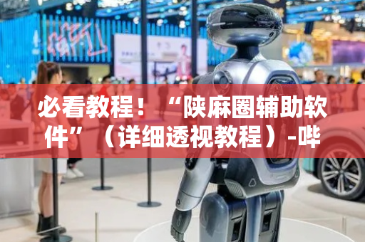 必看教程！“陕麻圈辅助软件”（详细透视教程）-哔哩哔哩