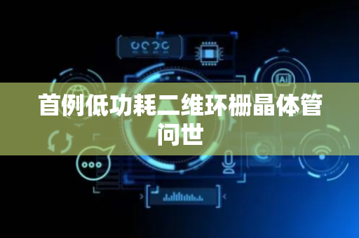 首例低功耗二维环栅晶体管问世