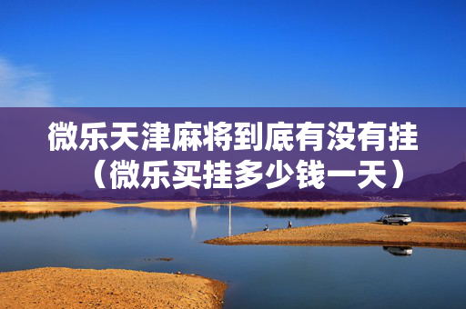 微乐天津麻将到底有没有挂（微乐买挂多少钱一天）