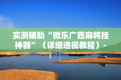 实测辅助“微乐广西麻将挂神器”（详细透视教程）-哔哩哔哩