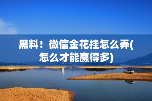 黑料！微信金花挂怎么弄(怎么才能赢得多)