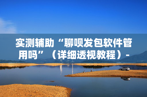 实测辅助“聊呗发包软件管用吗”（详细透视教程）-哔哩哔哩