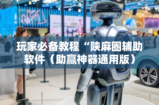 玩家必备教程“陕麻圈辅助软件（助赢神器通用版）