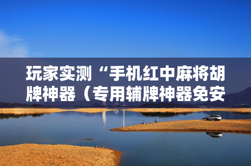 玩家实测“手机红中麻将胡牌神器（专用辅牌神器免安装）