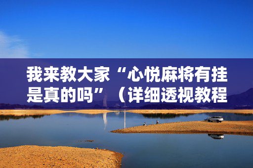 我来教大家“心悦麻将有挂是真的吗”（详细透视教程）-哔哩哔哩