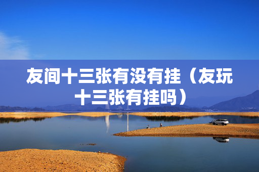 友间十三张有没有挂（友玩十三张有挂吗）