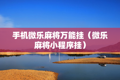 手机微乐麻将万能挂（微乐麻将小程序挂）