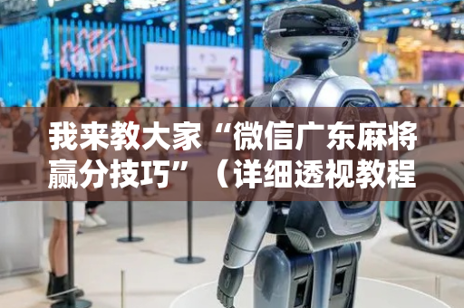 我来教大家“微信广东麻将赢分技巧”（详细透视教程）-哔哩哔哩