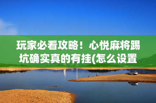 玩家必看攻略！心悦麻将踢坑确实真的有挂(怎么设置会赢)