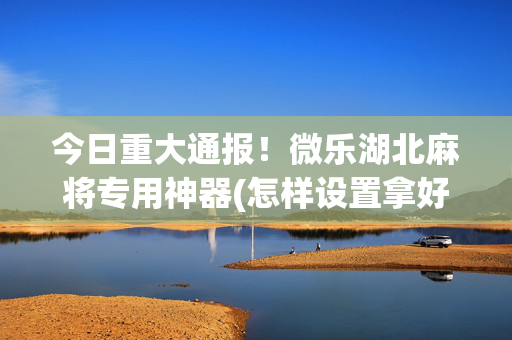 今日重大通报！微乐湖北麻将专用神器(怎样设置拿好牌)