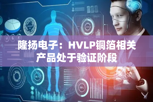 隆扬电子：HVLP铜箔相关产品处于验证阶段
