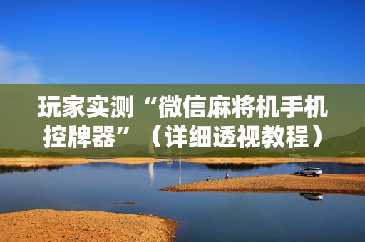 玩家实测“微信麻将机手机控牌器”（详细透视教程）-哔哩哔哩