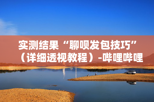 实测结果“聊呗发包技巧”（详细透视教程）-哔哩哔哩