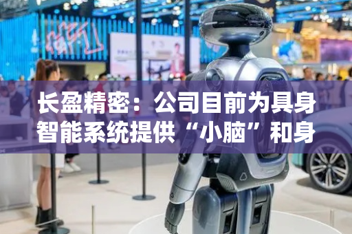 长盈精密：公司目前为具身智能系统提供“小脑”和身体部分
