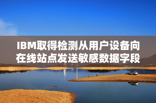 IBM取得检测从用户设备向在线站点发送敏感数据字段方法相关专利