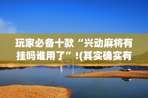玩家必备十款“兴动麻将有挂吗谁用了”!(其实确实有挂)-抖音