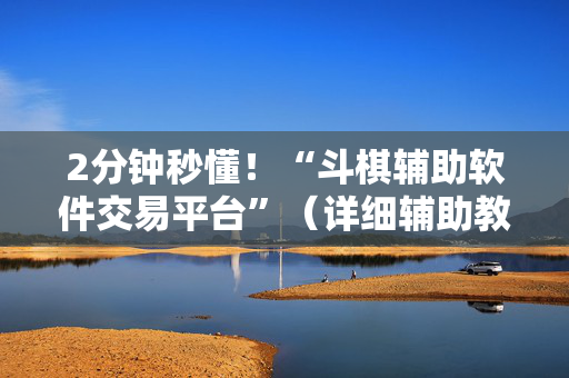 2分钟秒懂！“斗棋辅助软件交易平台”（详细辅助教程）-哔哩哔哩